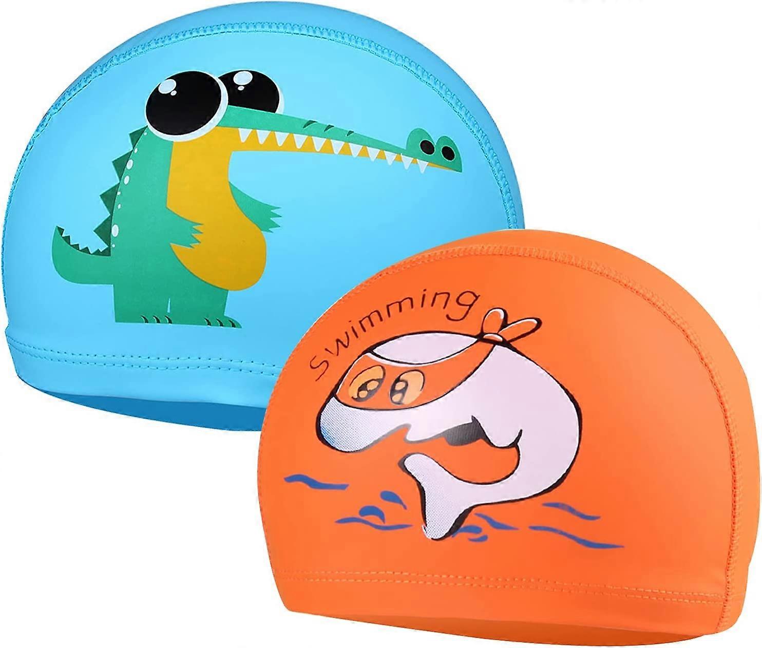 Zoggs Silicone Swimming Cap Junior Boys Girls Childrens Kids Swim Hat
