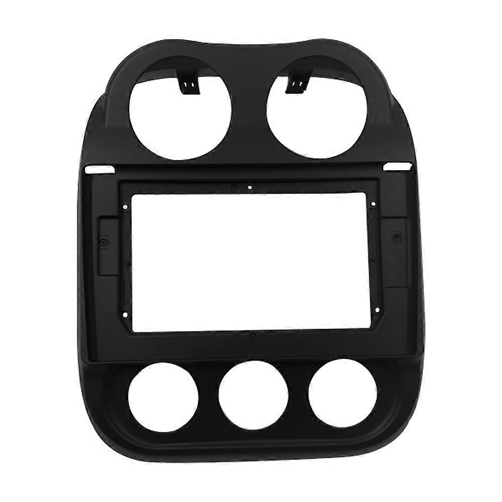 Car Radio Frame and Cable Harness for Jeep Compass Jeep Patriot 2010-2016 Panel CD DVD Player Audio Frame Dashboard Mount Kit