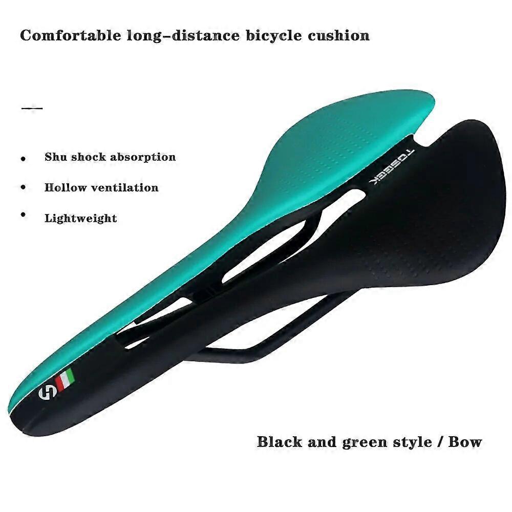 TOSEEK New Bicycle Cushion Nylon Fiber Mountain bike Saddle Artificial Racing bicycle Cushion Outdoor Cycling Bicycle Accessorie