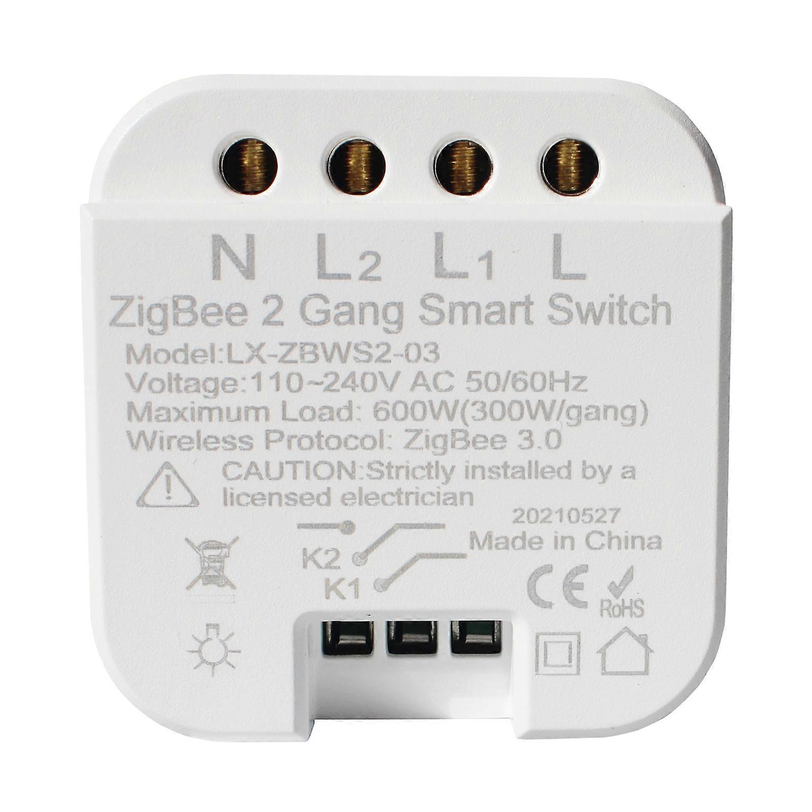 ZigBee 3.0 for Smart Light Switch Moudle Breaker Timer Tuya Life APP Remote Cont