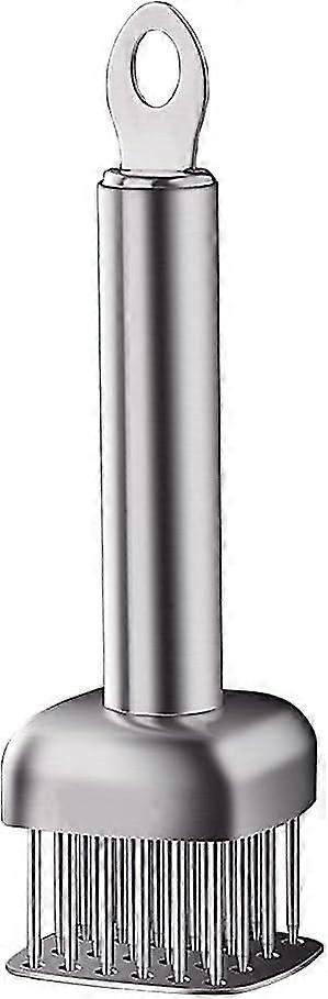 Meat Tenderizer, Meat Tenderizer Tool with 24 Ultra Sharp Stainless Steel Needles for Steak, Chicken, Pork, Turkey, Fish, Suitable for BBQ