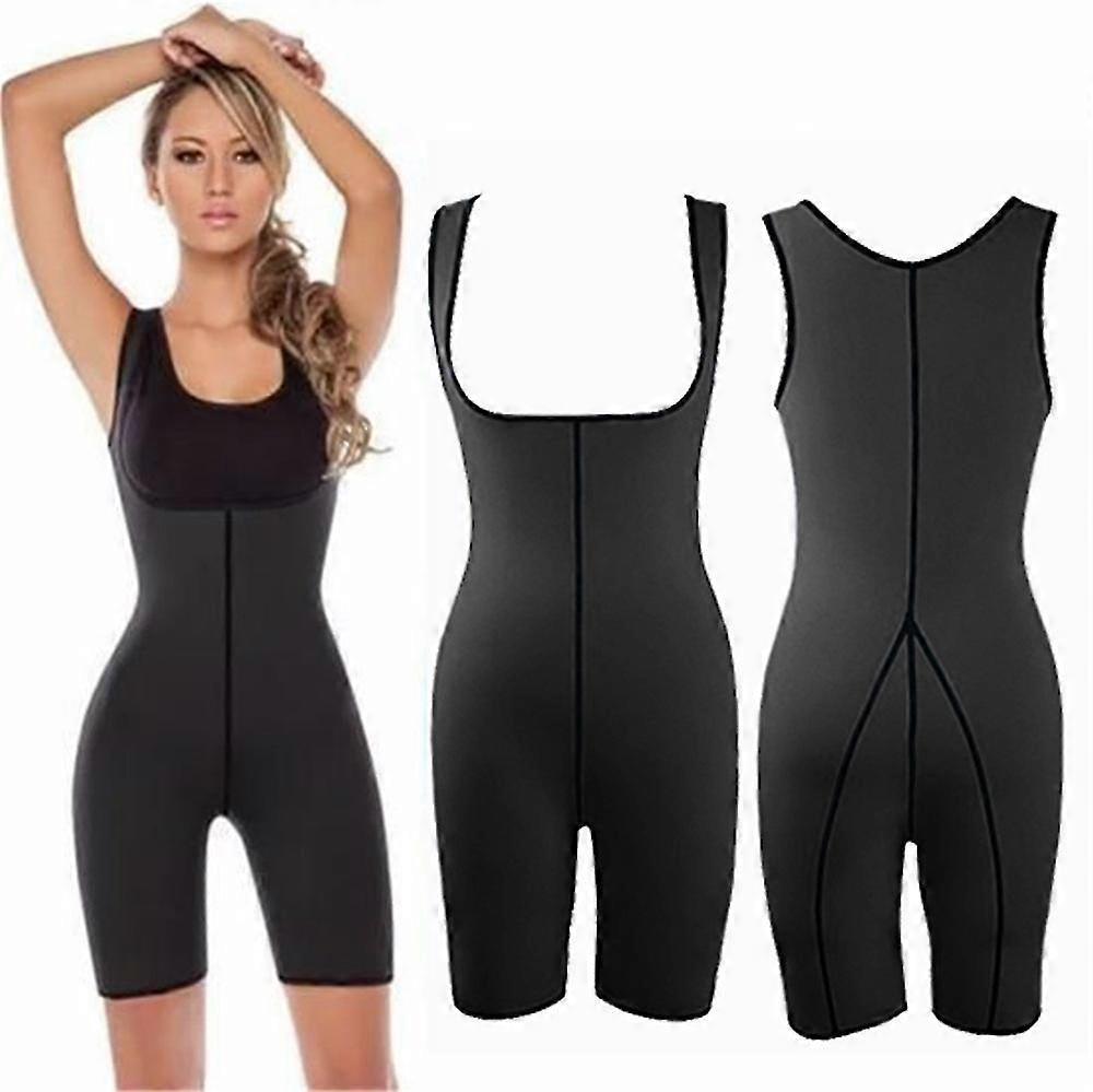Slimming Neoprene Bodysuit for Women - Sexy Sports Corest Jumpsuit Body Shaper