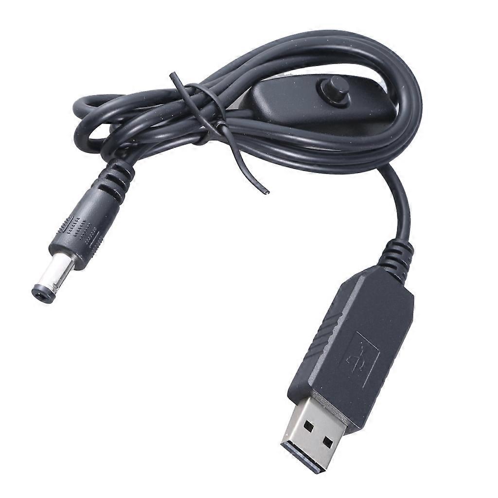 USB to DC5521 Adapters Cable 5V2A to 2V0.5A Voltages Booster Cord Power Wire