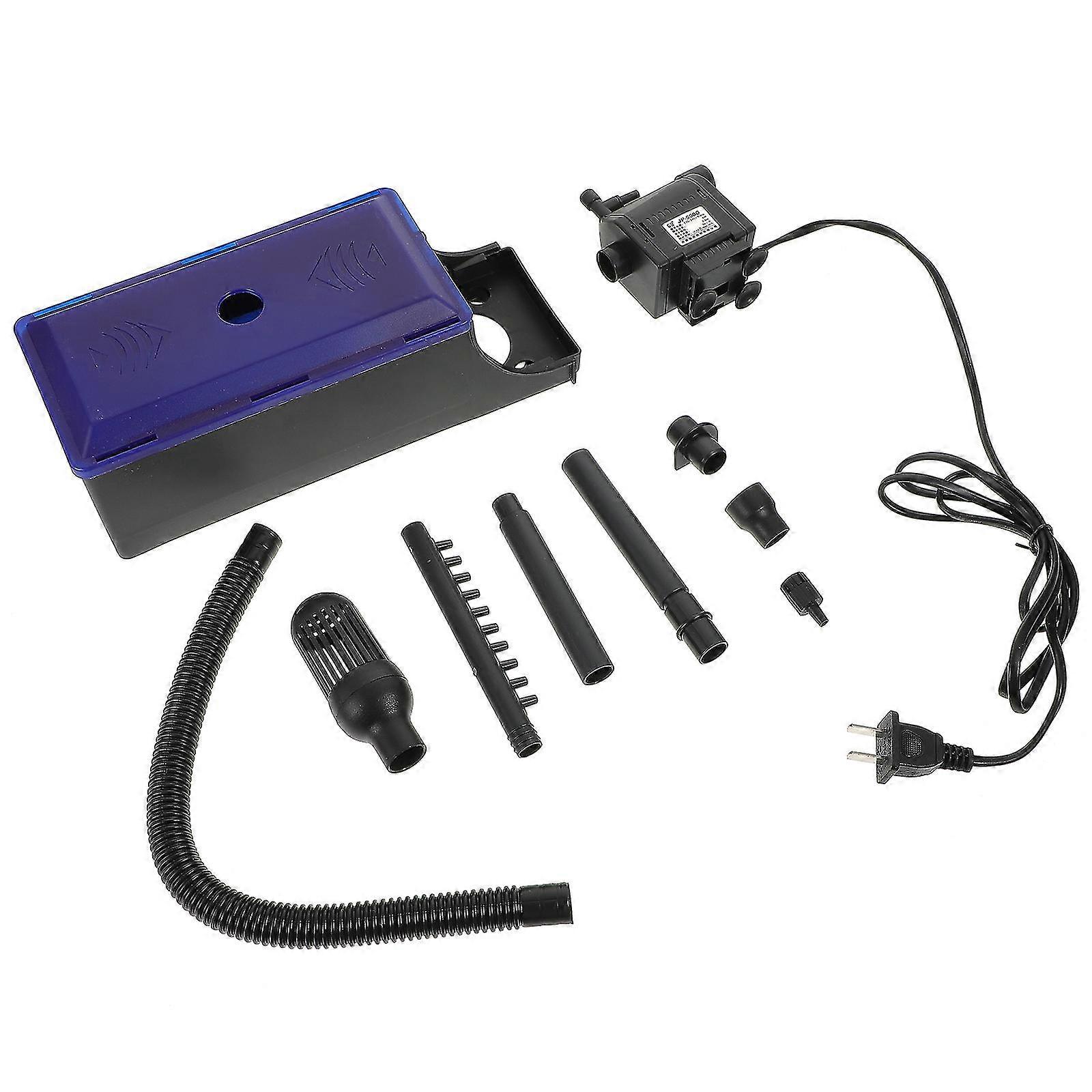 1pc Durable Slide Refillable Aquarium Filter Box Turtle Tank Filter Fish Tank Filter