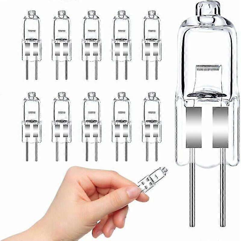 G4 Halogen Bulbs: 12V 20W Dimmable Halogen Pin Base Light, Track Lighting, Pack of 12 - Energy Efficient Lighting