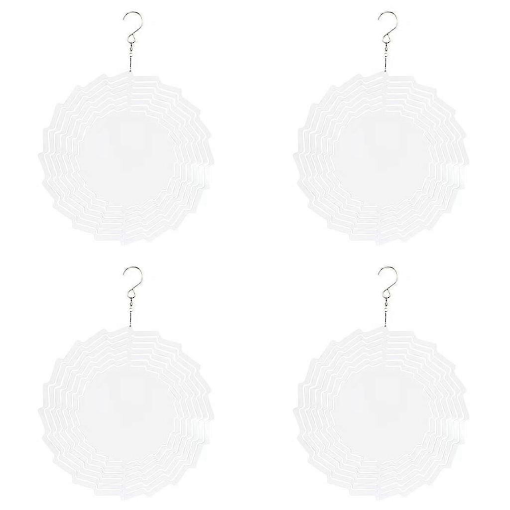 3D Sublimation Wind Spinner Double Sided Sublimation Ornament For Yards&Garden