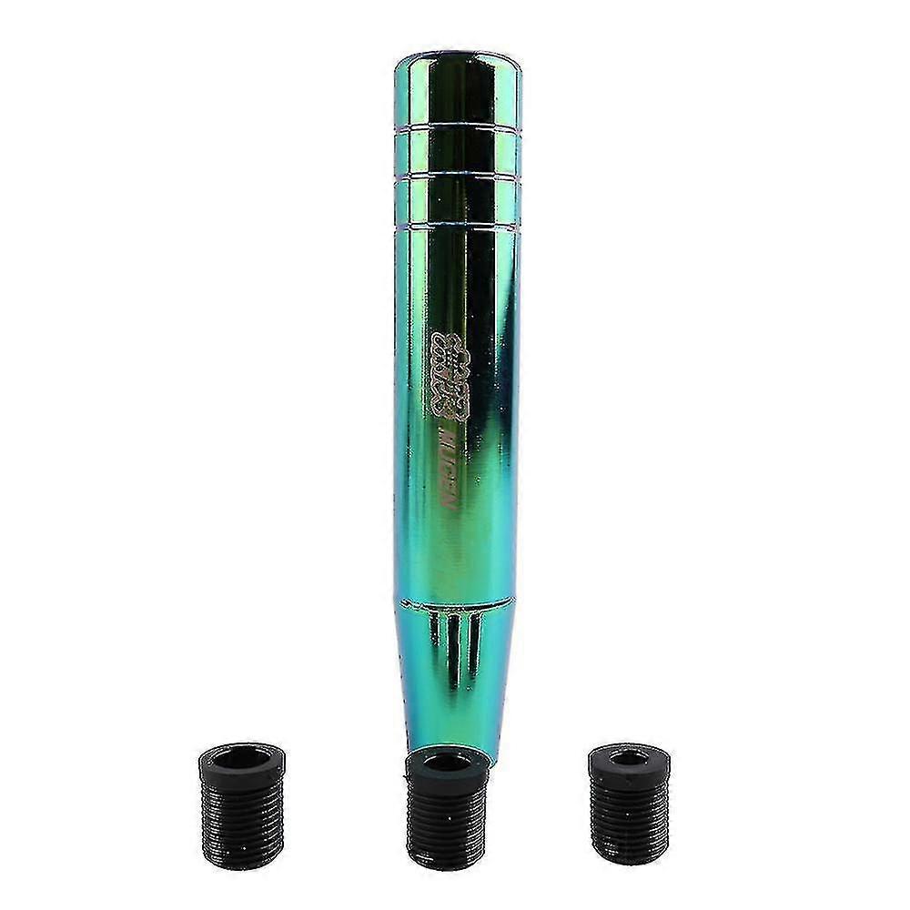 Aluminiumlegering Mugen växelspaksknopp 13 cm och 18 cm förlängd lång manuell växellåda växelspakspak växelspaksknopp-13 cm svart yalo