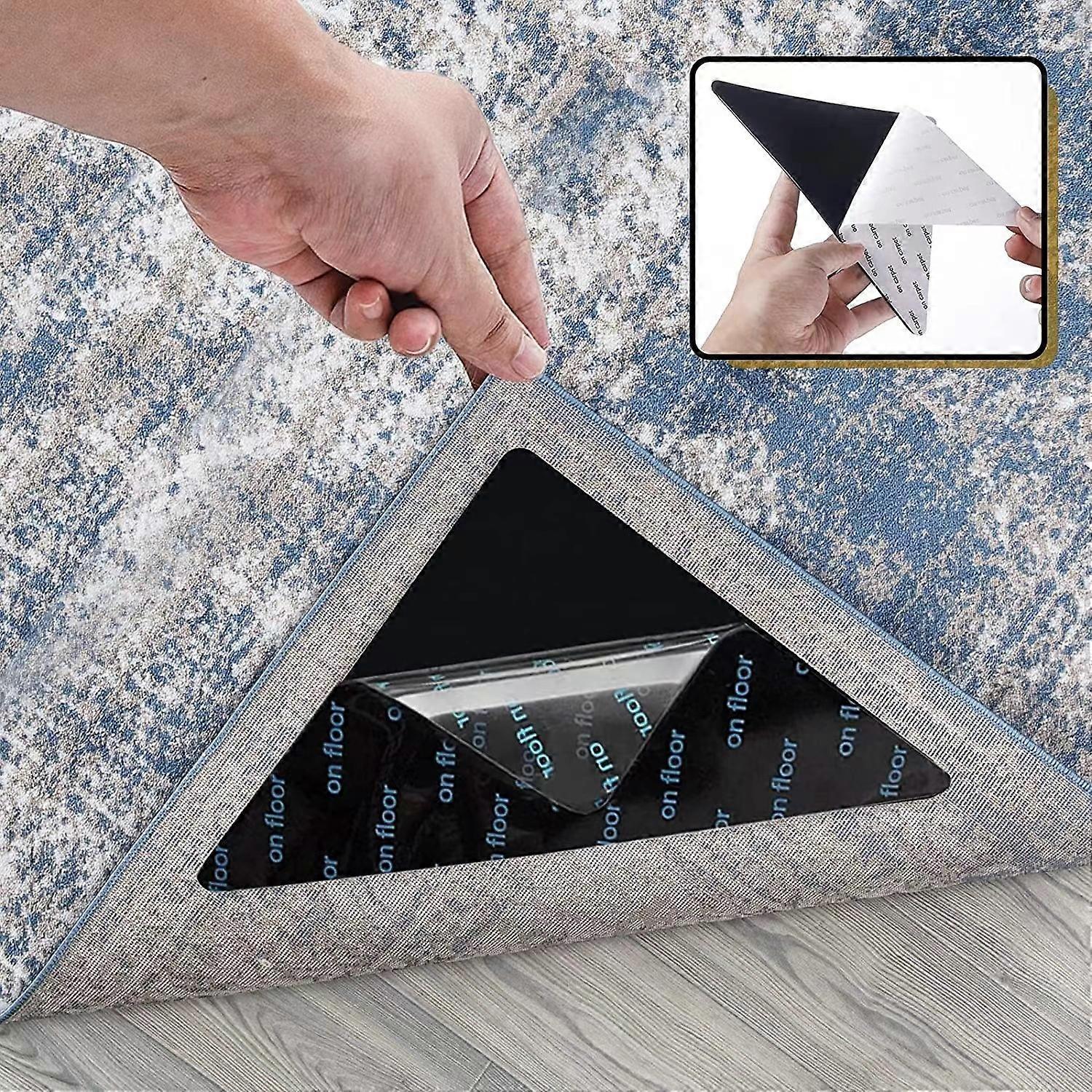 8PCS Non Slip Rug Grippers, Rug Pads Grippers