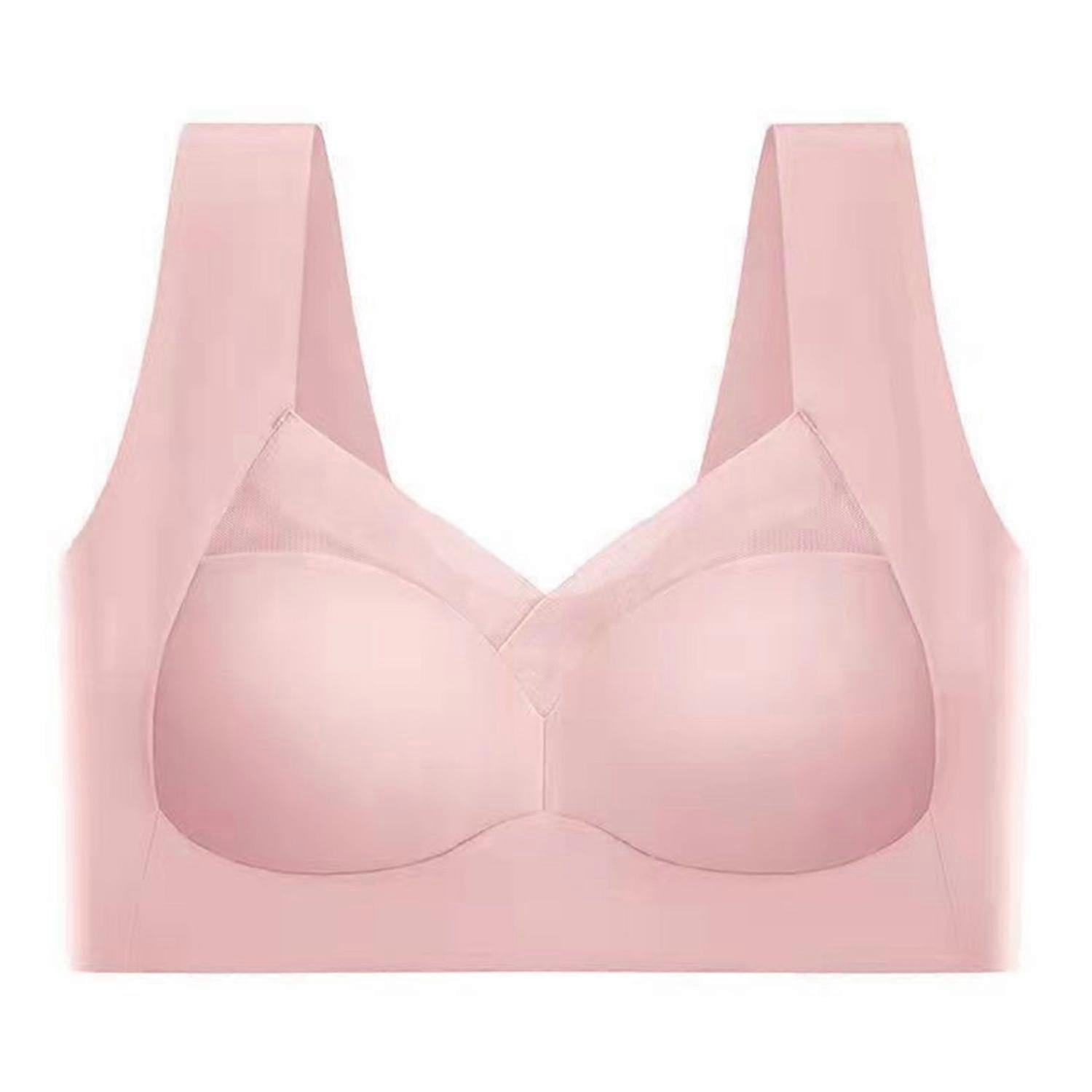 Lynsie Bra Strapless Mesh Sexy Seamless Push up Wireless Anti Sagging Plus Posture Correcting Comfor