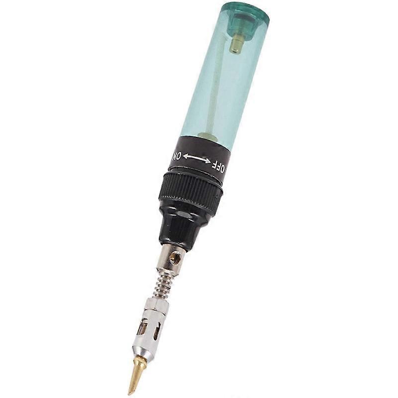 Cordless Torch Soldering Iron MT-100 Butane Gas Soldering Iron Pen(Green)