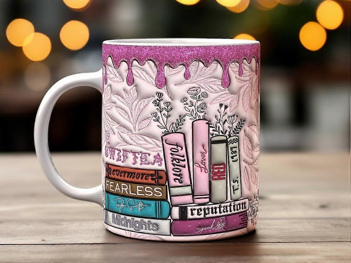 Tazza d'acqua 3D Taylor Swift tazza da caffè in ceramica Swiftea Christmas Swiftmas One piece BBEI429