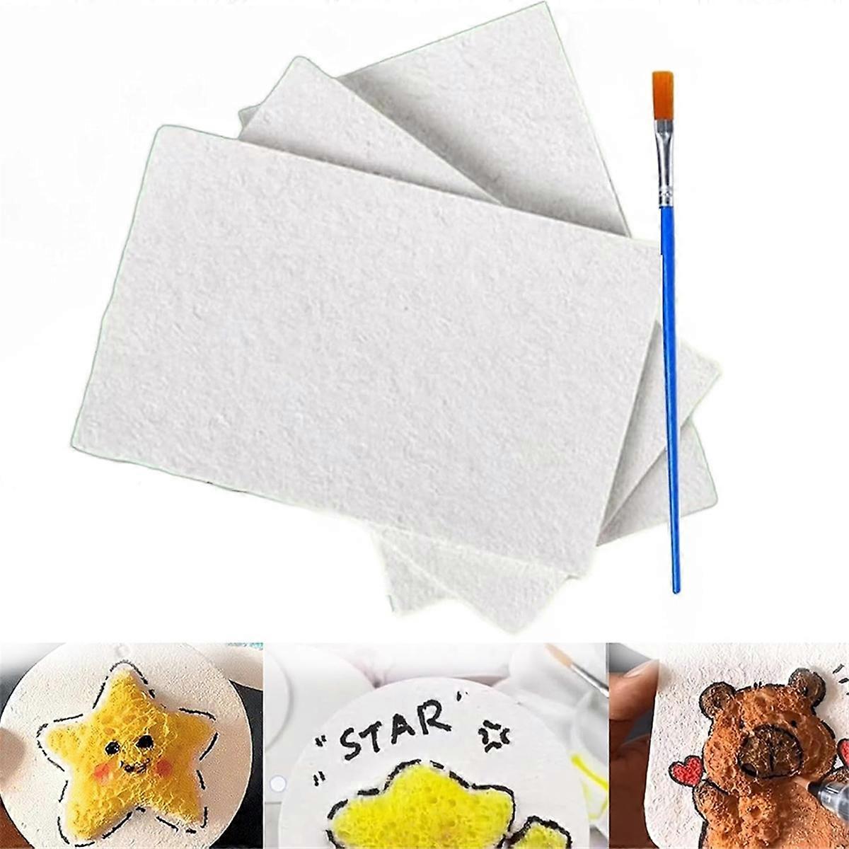 Foam Texture Painting Paper, Foam Texture Blank Painting Paper, Puffy Texture Paper, for Crafts, Ha