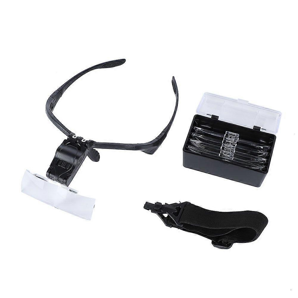 Headset Magnifying Glass with LED Light