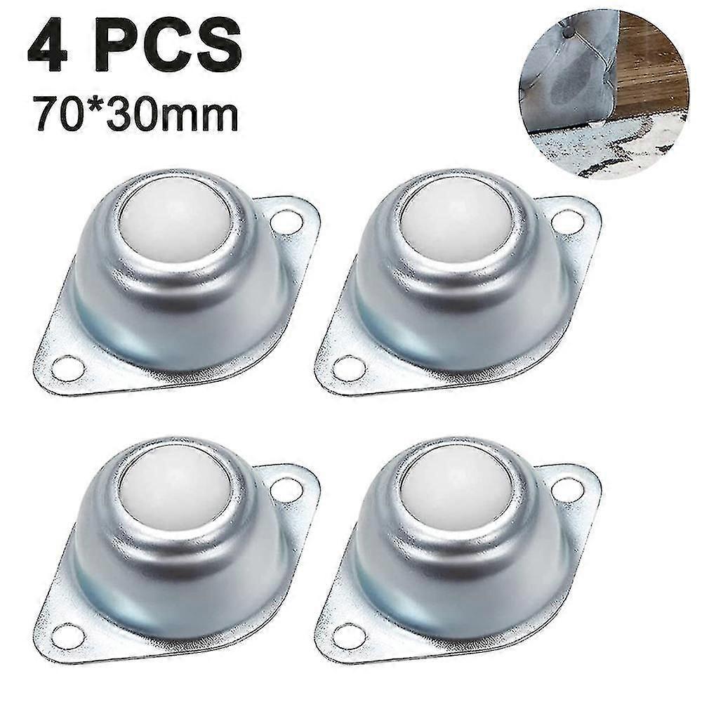 Small Ball Casters Heavy Duty Conveyor Roller 4pcs Ball Casters