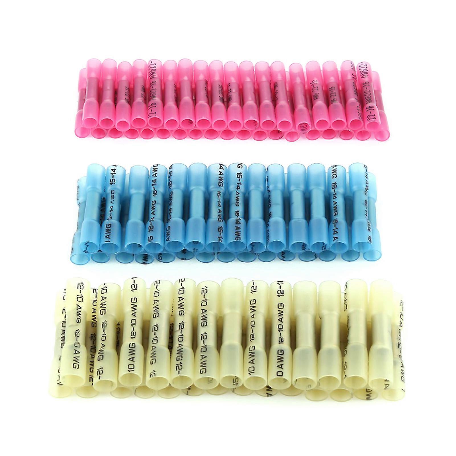 300pcs AWG Heat Shrink Wire Connectors Electrical Terminals Assortment Kit