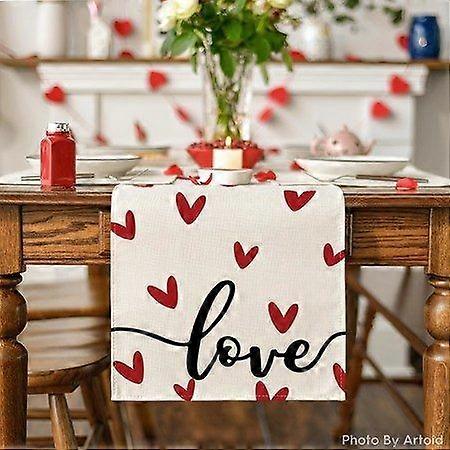 Seasonal Anniversary Table Runner Kitchen Dining Table Decoration