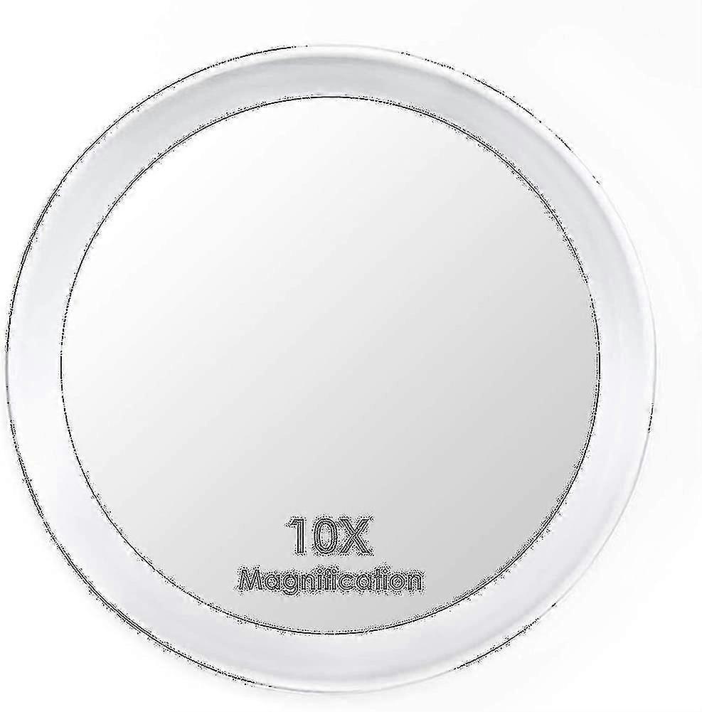 10x Magnifying Mirror 3 Suction Cups Make up Mirror