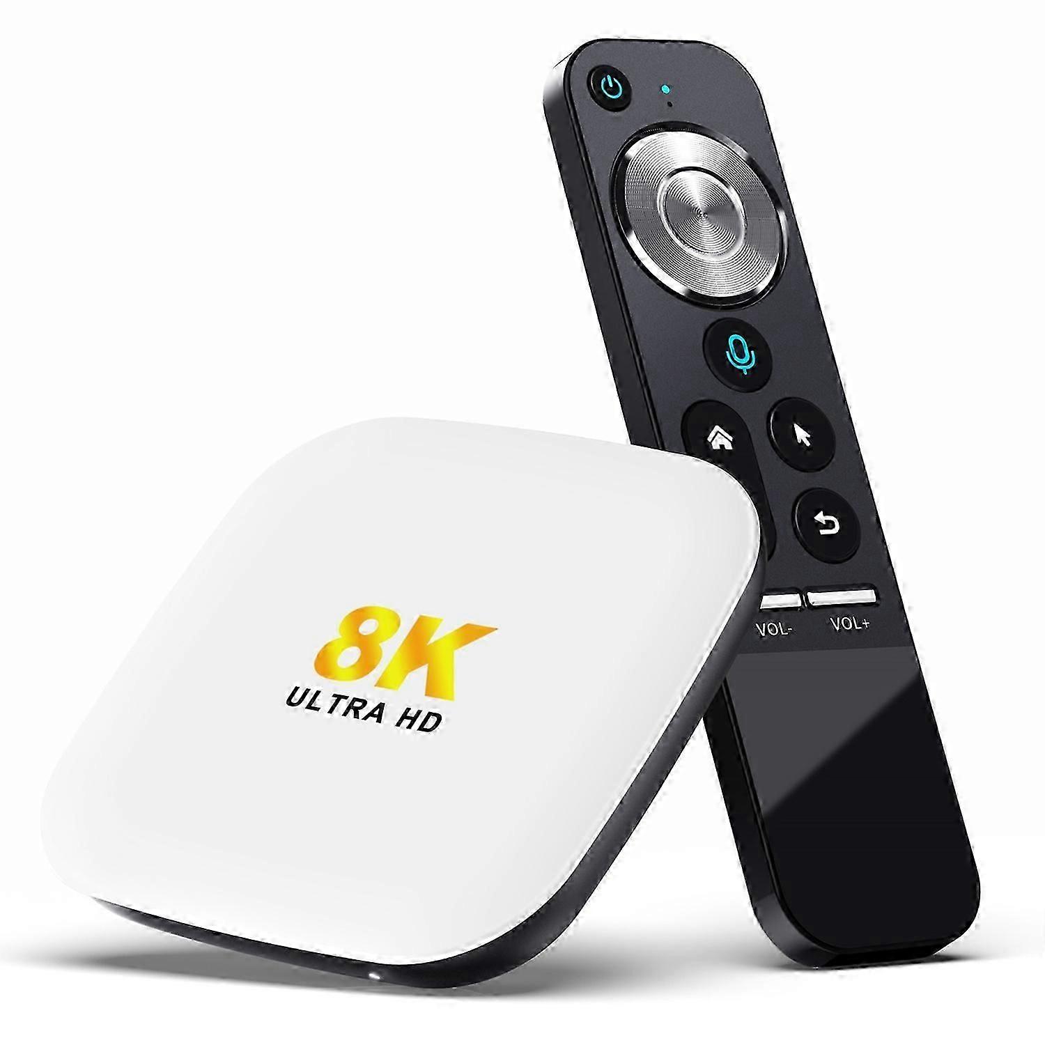 Type C H96Max M2 2GB+16GB TV Set Top Box RK3528 8K 1000M WiFi6 Ethernet LAN Android 13.0 Media