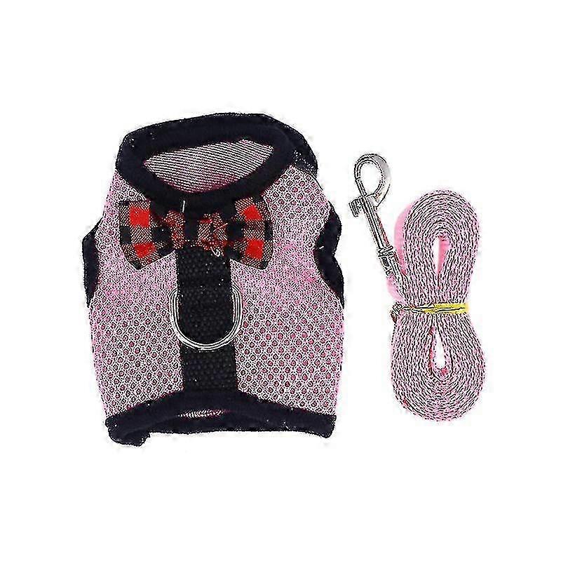 The New 1pcs Practical Pet Harness With Leash f74
