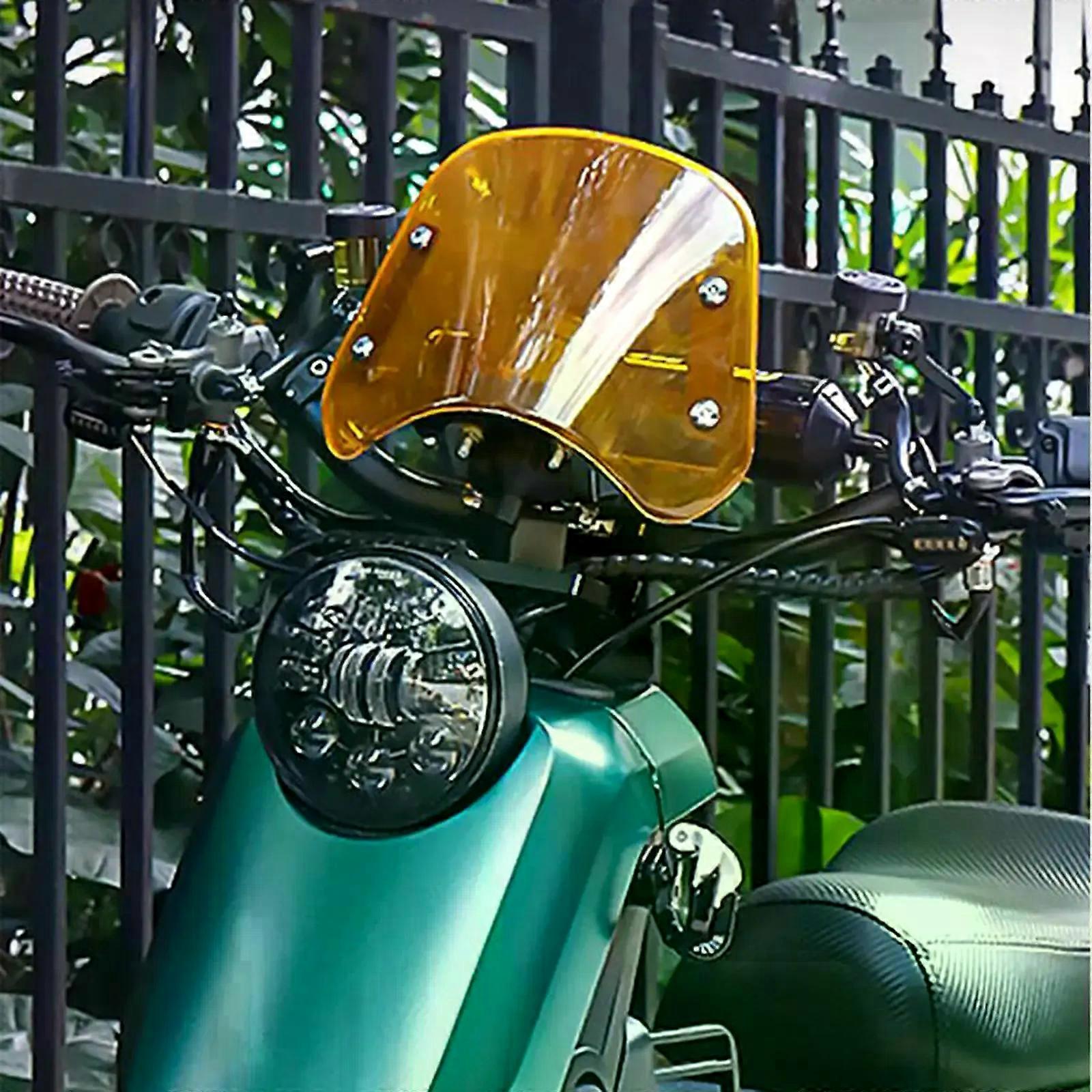 Motorcycle Windshield Replacement Spare Parts Motorcycle Wind Deflector MAXP