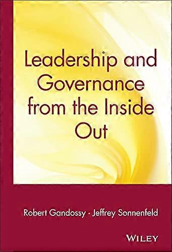 Leadership and Governance from the Inside Out