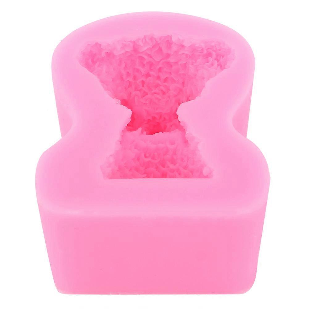 3D Cute Bear - Shaped Silicone Baking And Soap Mold For Baking And Soap Making