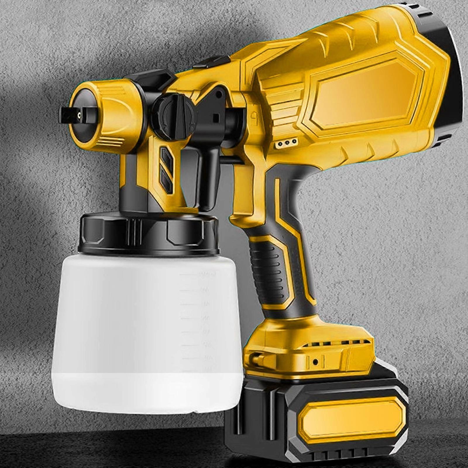 Paint Sprayer 700W HVLP High Power Electric sprayer Paint Guns with Adjustable sprayer Width Knob 4 Nozzles & 3 Patterns