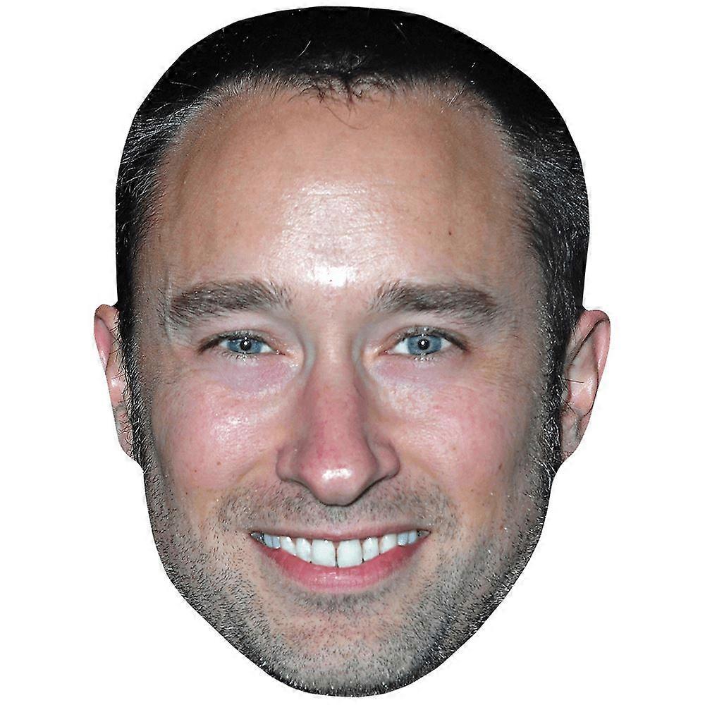 Matt Mercer (Smile) Celebrity Mask, Flat Card Face