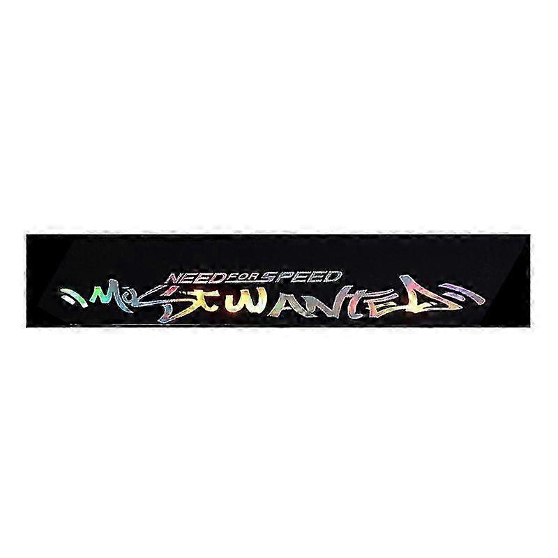 Laser-Reflective Front Windshield Decals Custom Letters Car Stickers