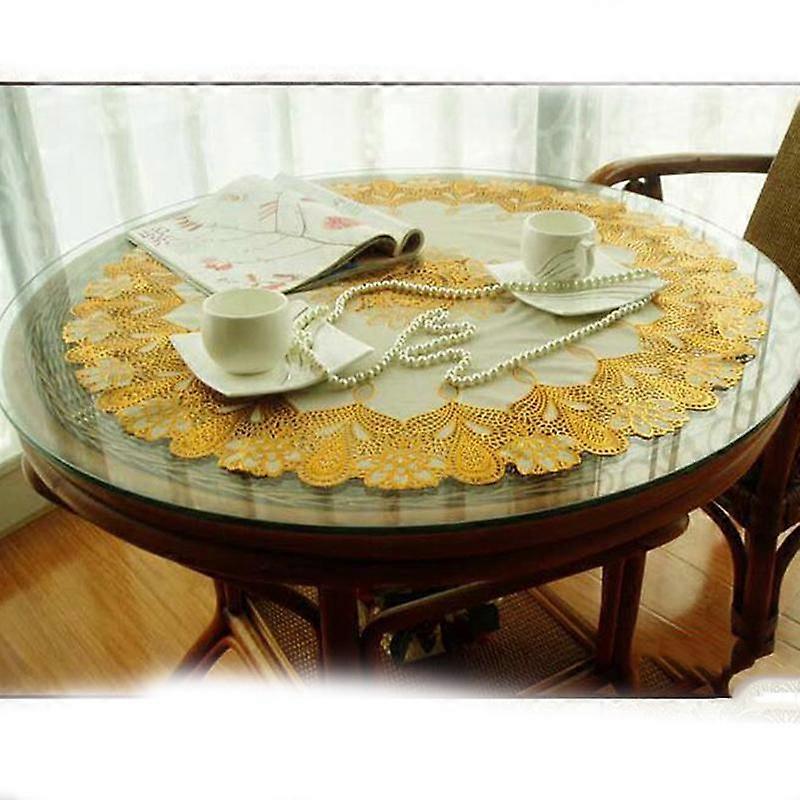 Round Tablecloth Oil-proof Disposable Anti-scalding Tea Tablecloth Round Tablecloth