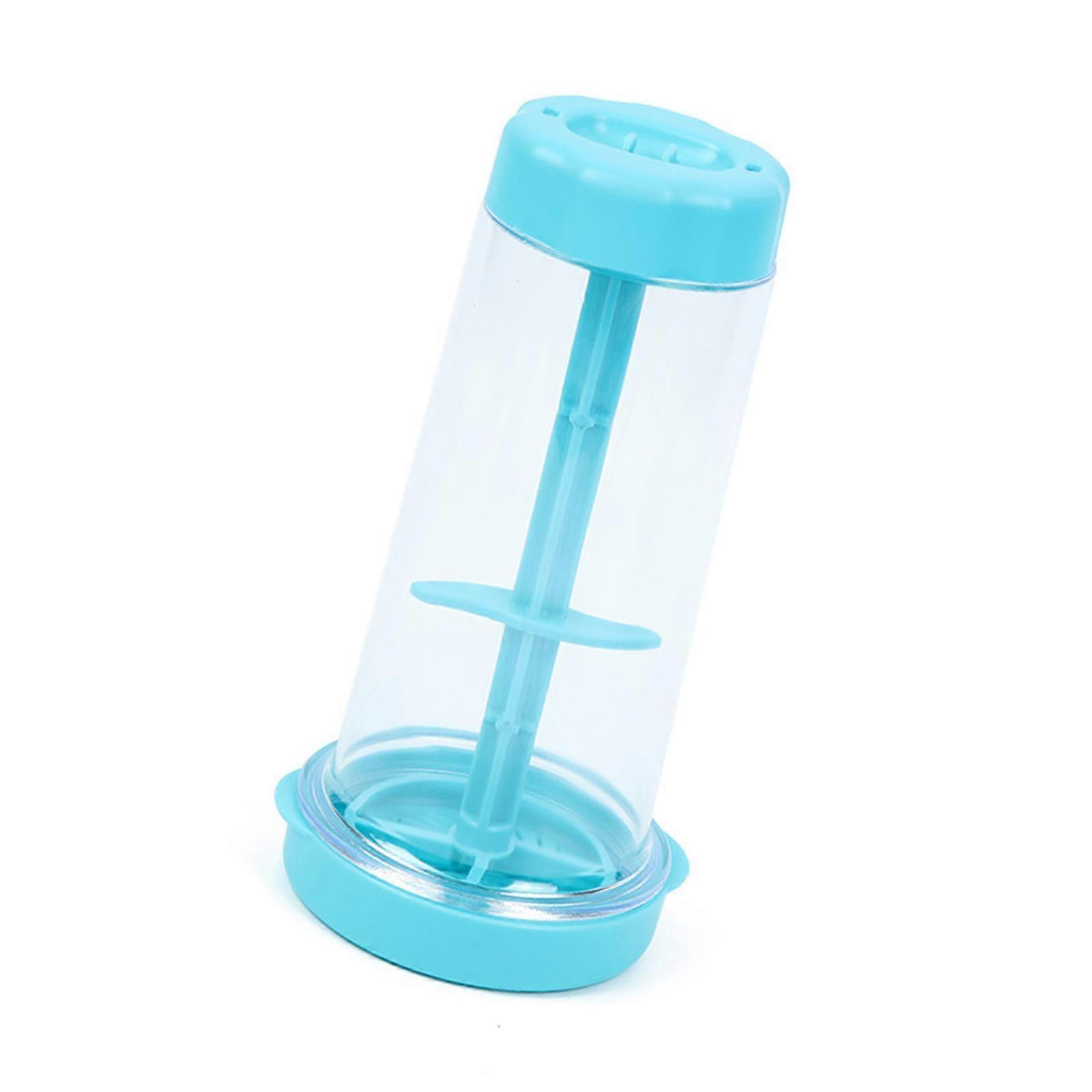 Rotating Flour Sieve Cup Plastic Flour Mixing Tool Handheld Semi-Automatic Flour Mixer for Kitchen Baking Kitchenwares