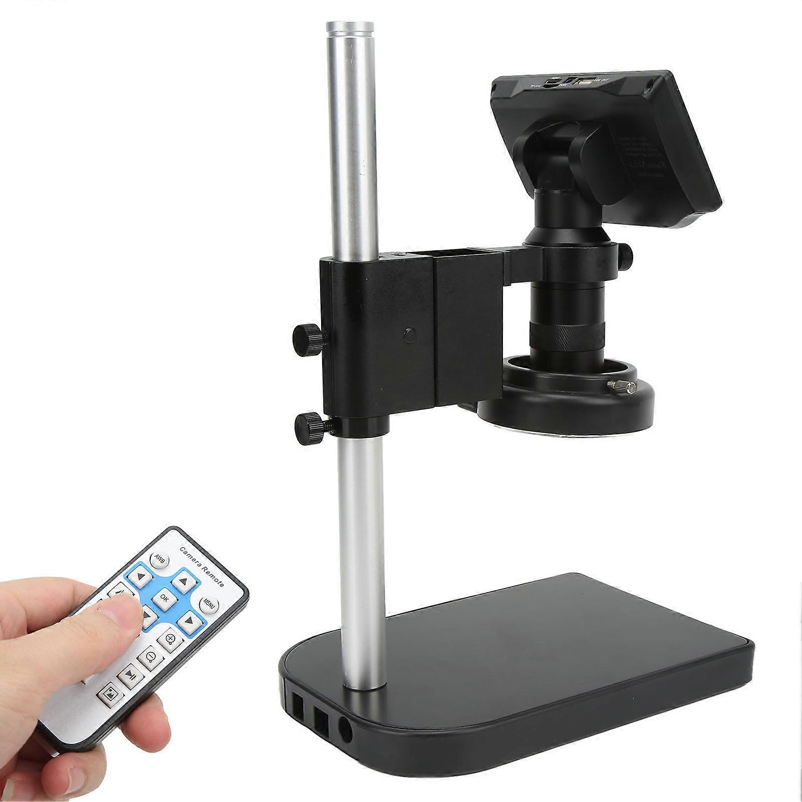 5in LCD HY-5300D⅓ Industrial Microscope Camera 24MP 8X-150X