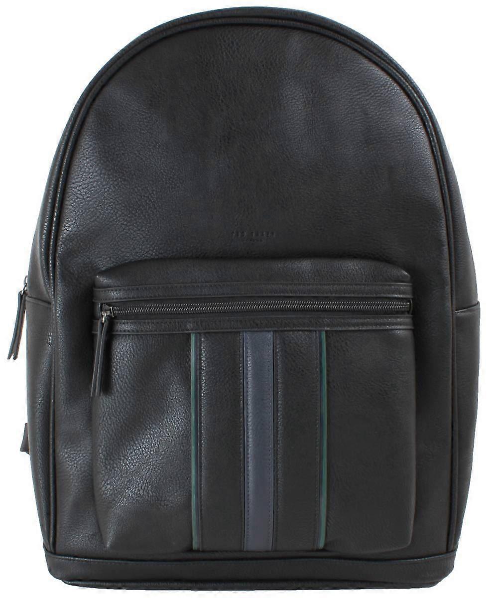 Ted Baker Keviin Striped Backpack - Black