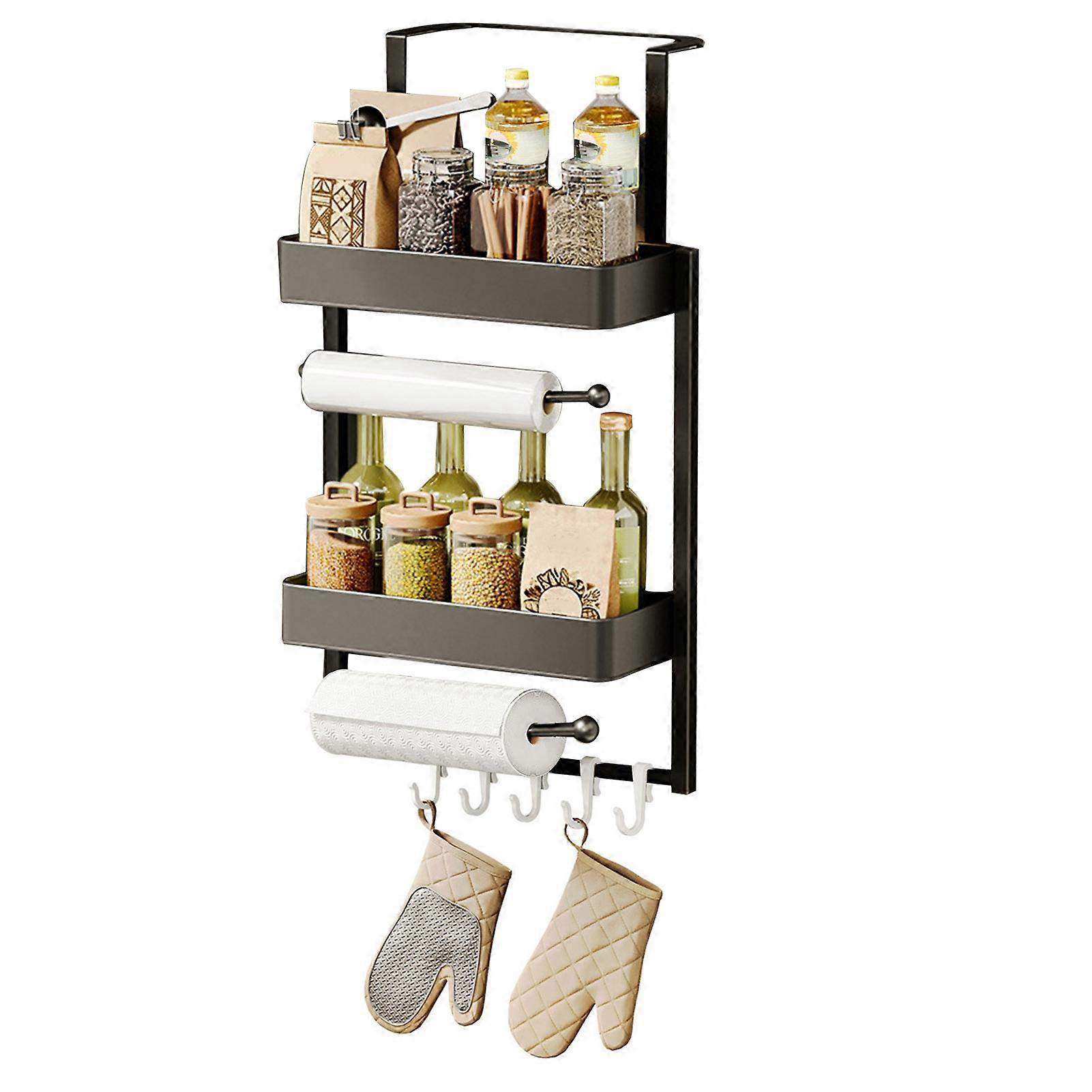 Kitchen Storage Rack Refrigerator Storage Rack  Multi-Layer  Spice Organizer
