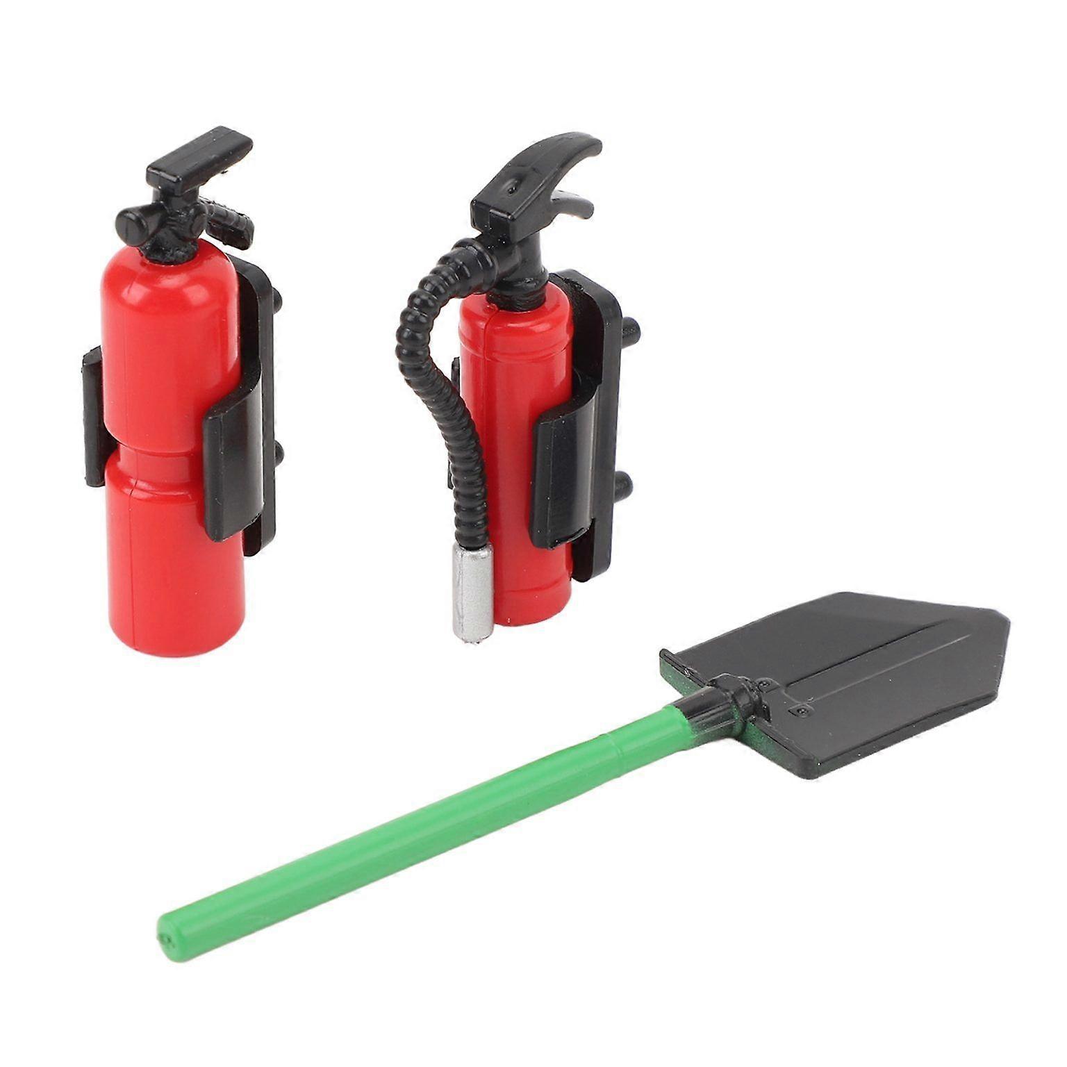 RC Fire Extinguisher Shovel Set for RC Cars