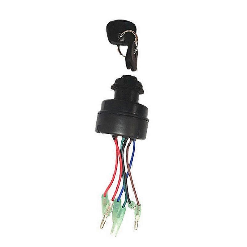 For Tohatsu Outboard Remote Control Box Ignition Key Switch
