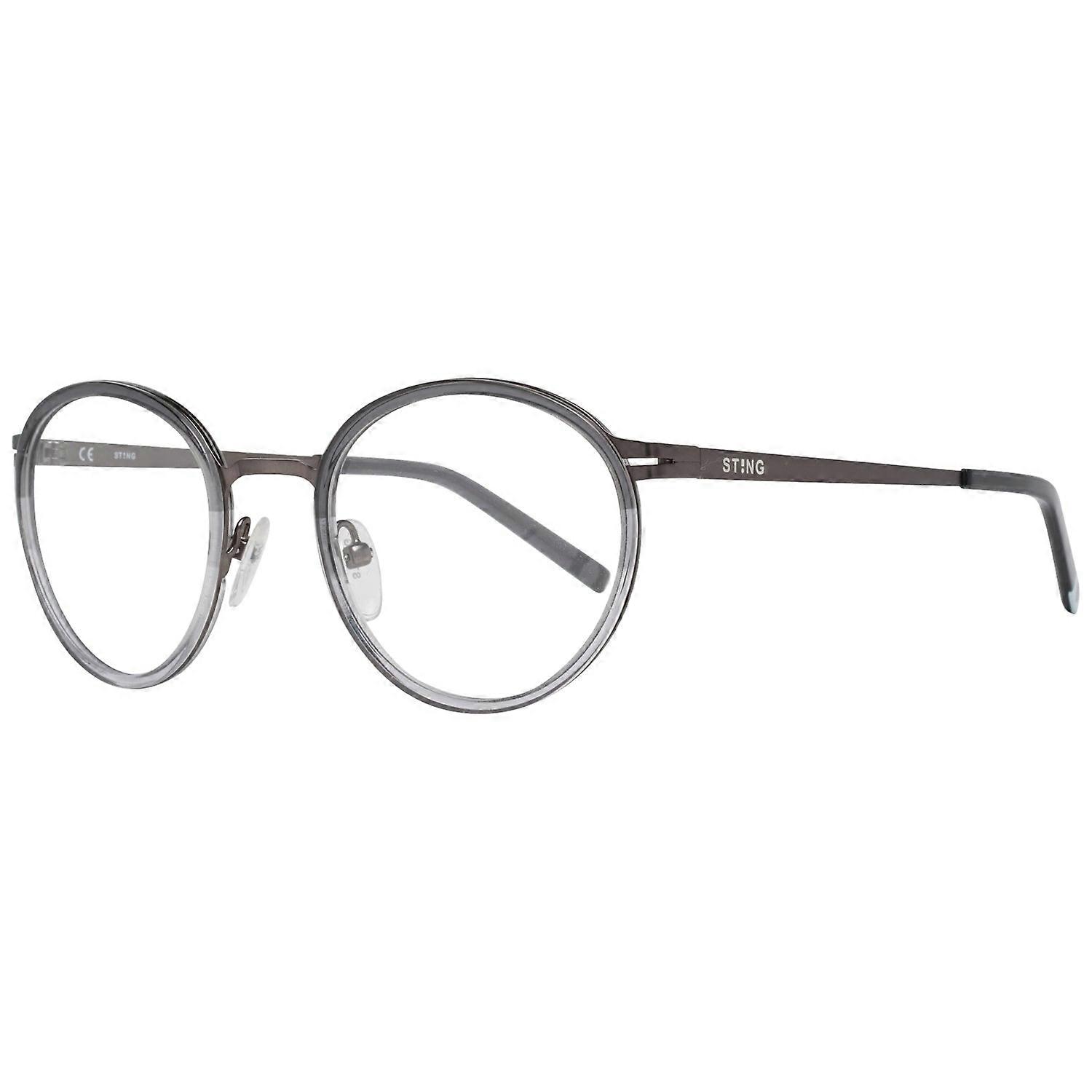 Sting St157 470w40 Unisex Eyeglasses - Black Acetate Frame