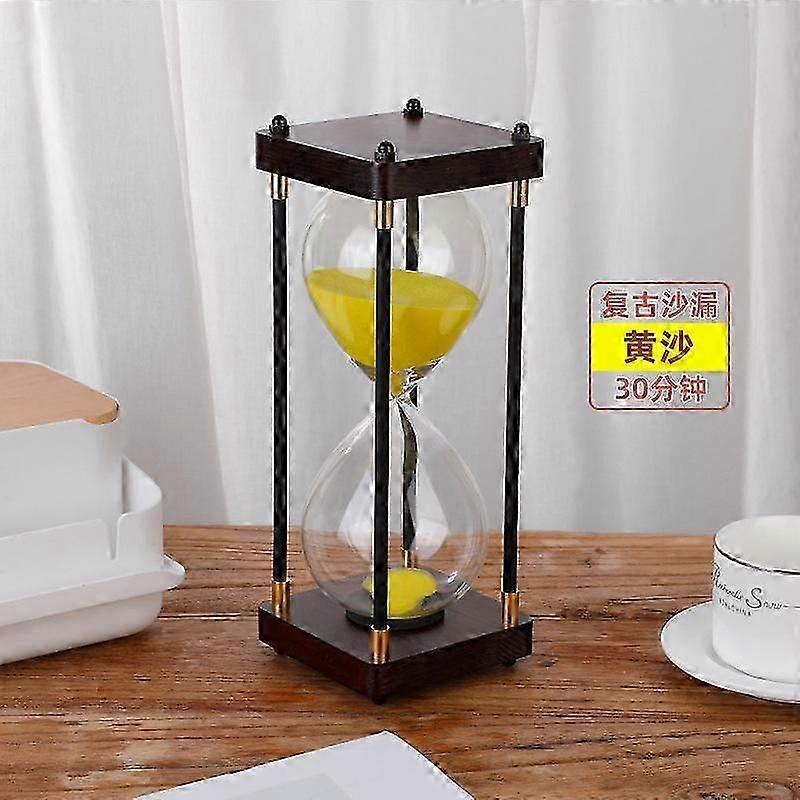 Stort timglas 60 minuter, timglas, regnbågstimglas, presenttimglas, för hemmet, skrivbord