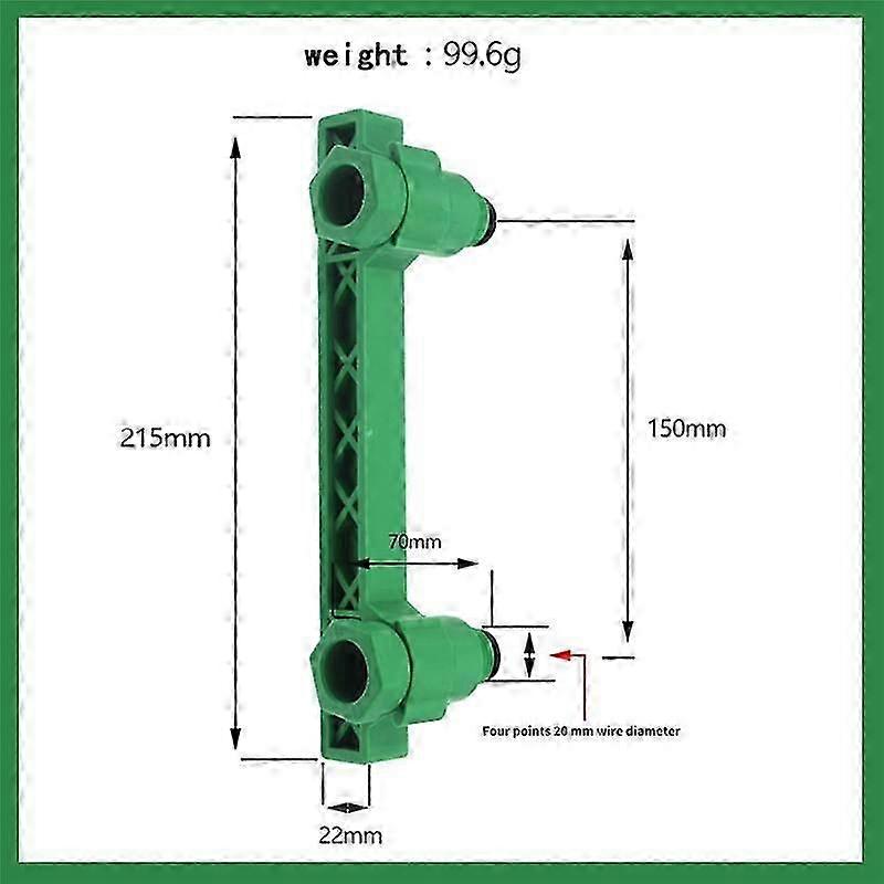 2 Pcs Shower Faucet Holder 4 Points PPR Pipe Double Water Mixing Valve Opening Positioner with Acce