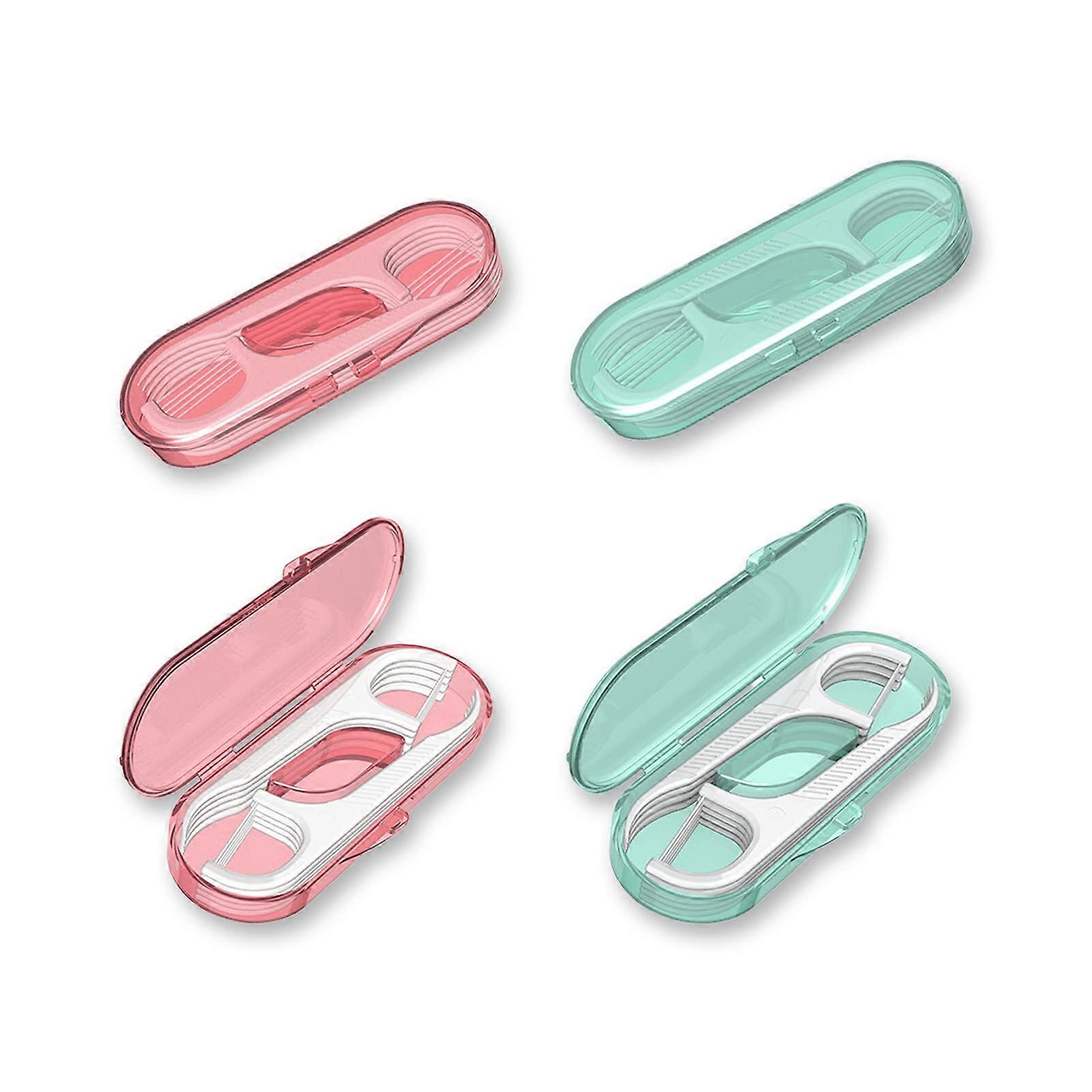 40 Pcs Dental Floss Picks for Travel Oral Care, Easy Grip, Mint Flavor, Family Size, Professional Quality
