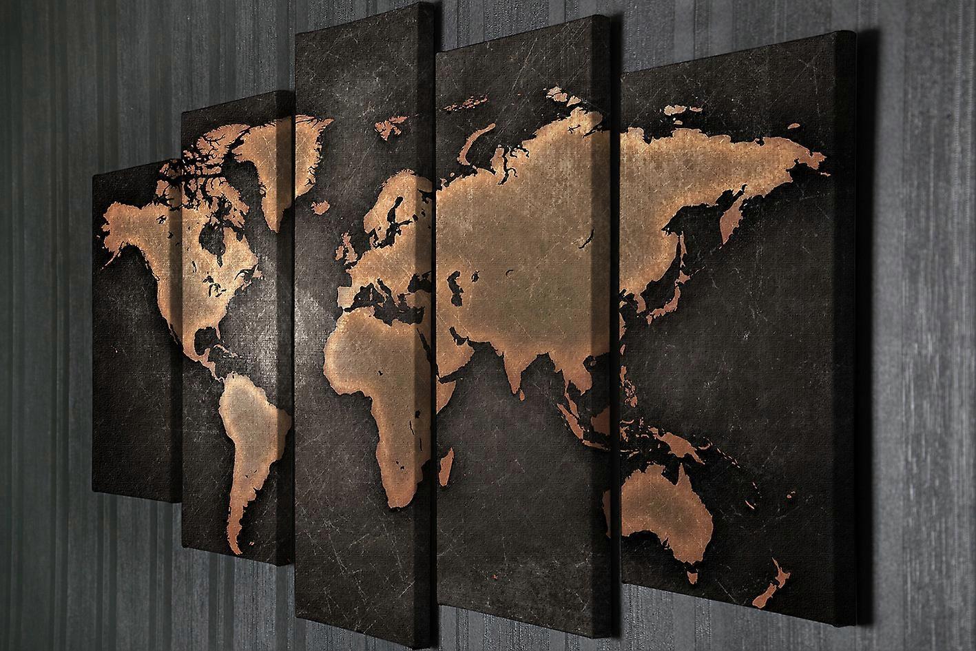 Decorative Canvas Painting (5 Pieces) BC049