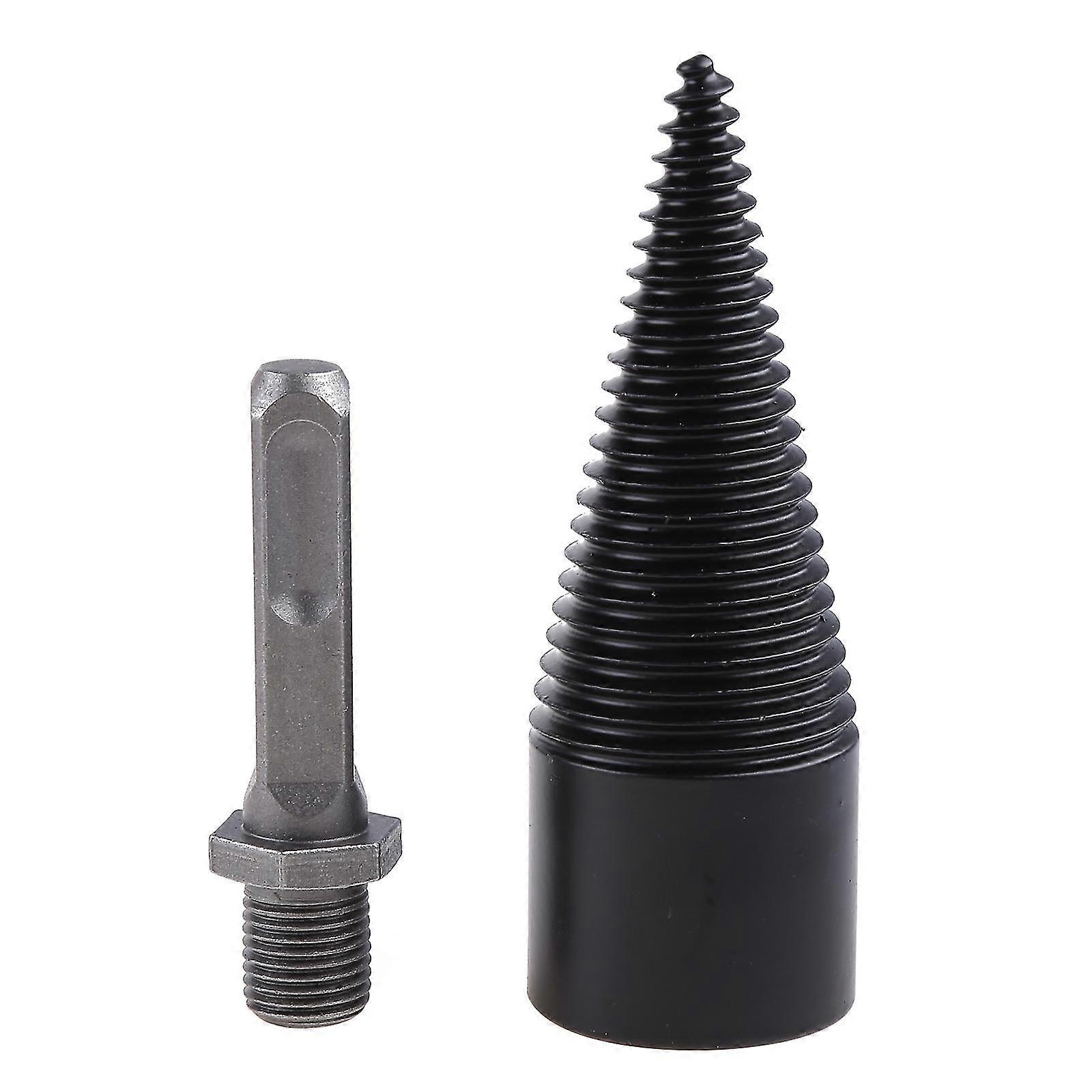 Wood Splitting Drill Bit Log Splitter Drill Bit Set Heavy Duty Drill Tool Steel