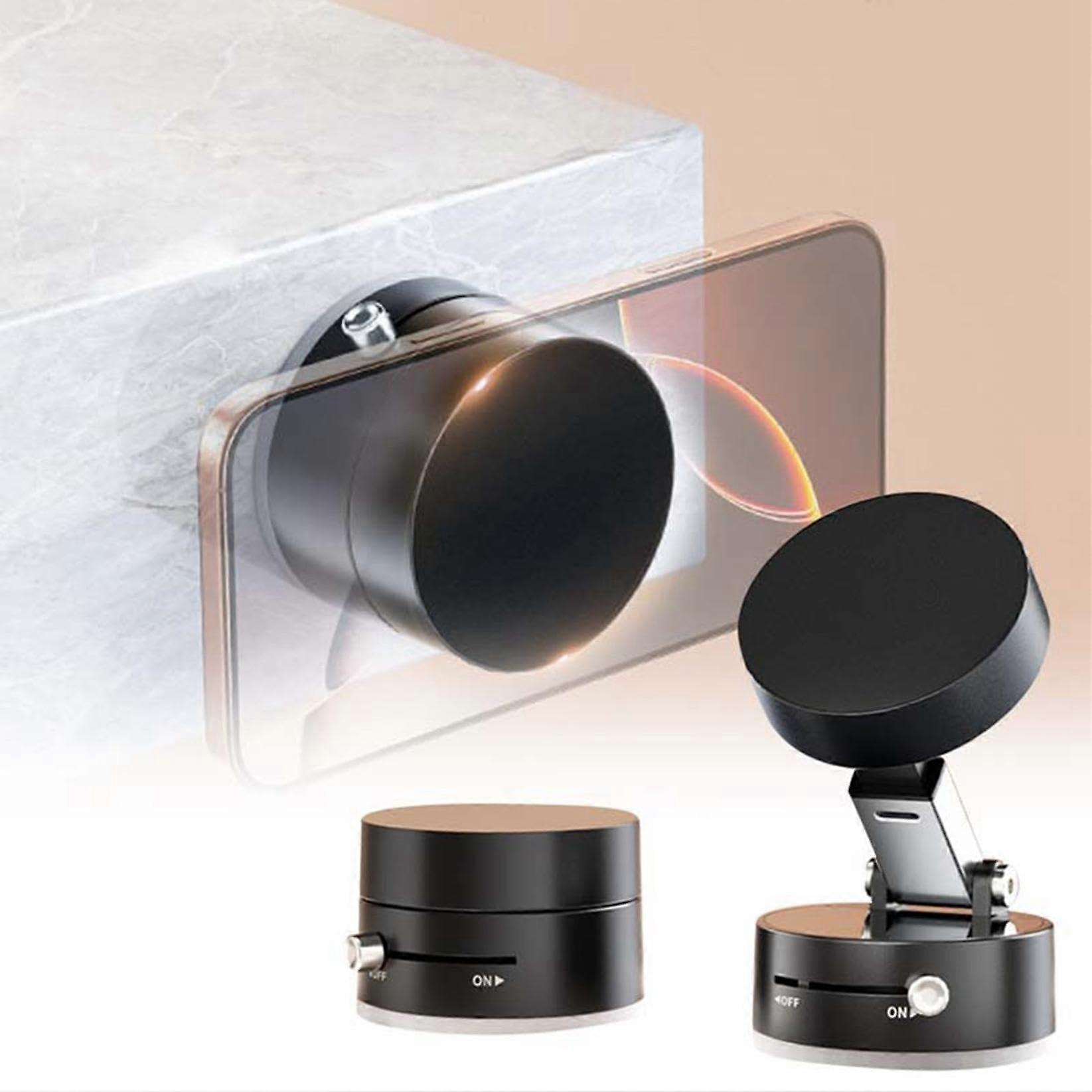 Vacuum Magnetic Suction Phone Holder Magnetic Suction Phone Mount Support Bracket with 360 Rotatable
