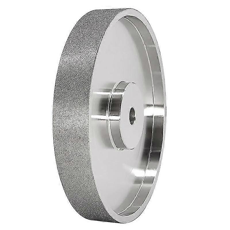 Meule CBN, 6 pouces de diamètre x 1 pouce de large, avec arbre de 1/2 pouce, meule diamantée pour Sharpeni