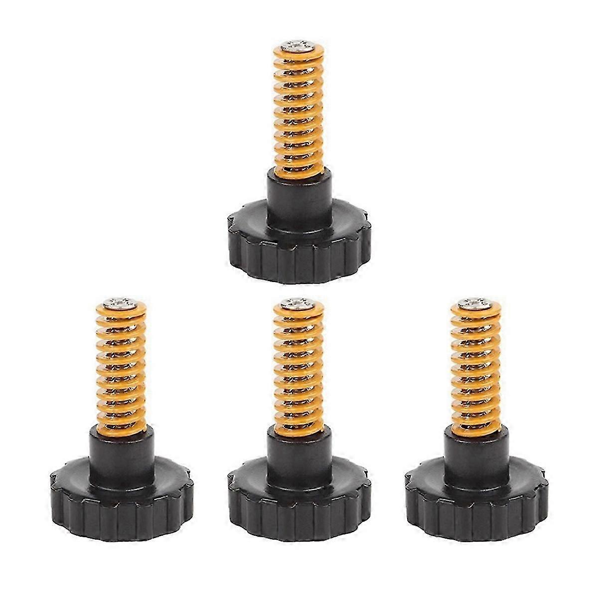 3D Printer Hot Bed Leveling Wheel Accessories for -10, for 3 Nuts, Screws, Springs Calibration Platform Kit M3