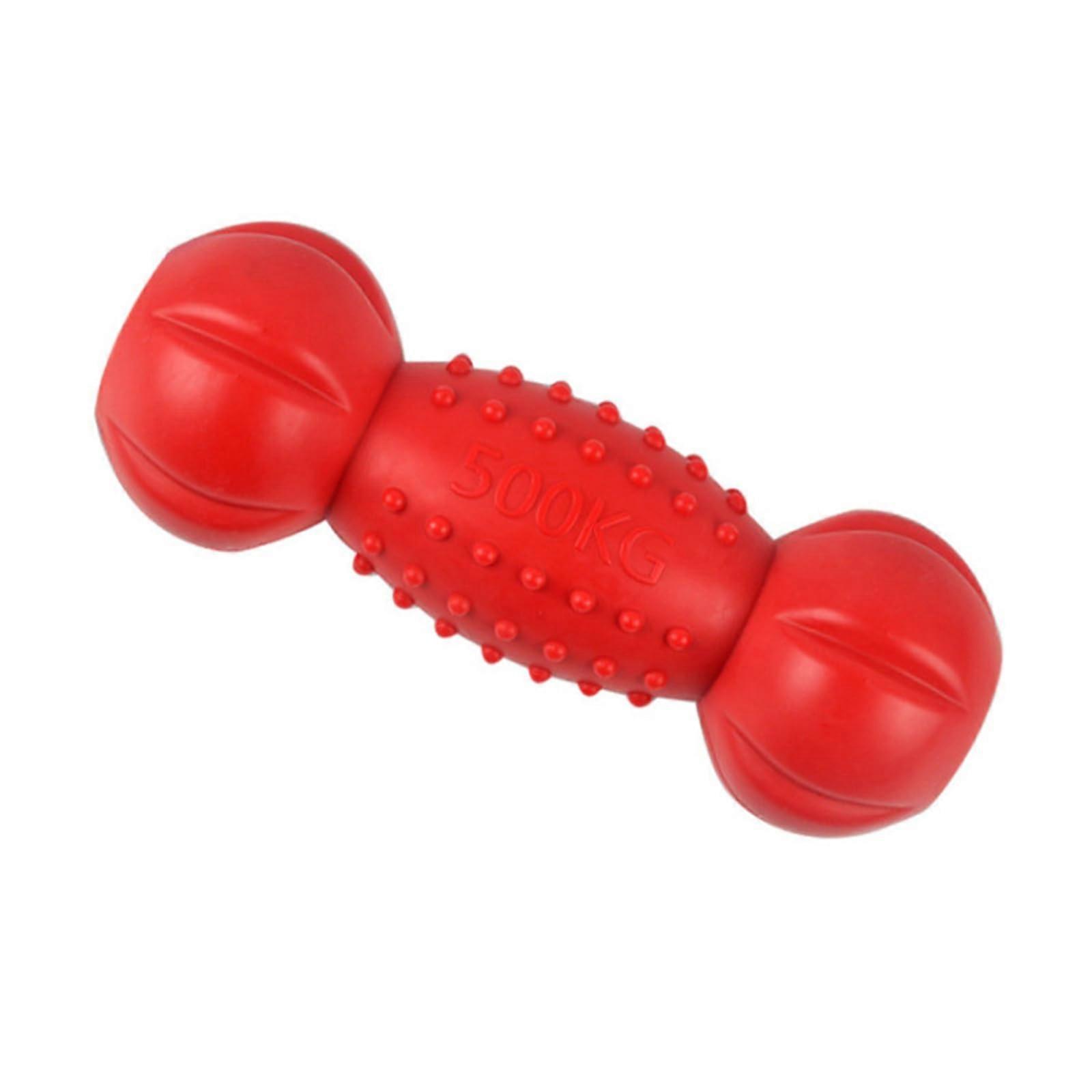 Dog Chewing Toy For Aggressive Chewers Hollow Interior Teething Toy Indoor Use Durable Rubber