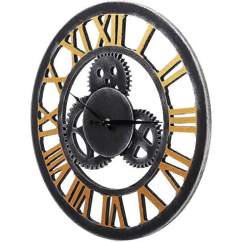 Vintage Wall Clock -  40cm Roman Numerals