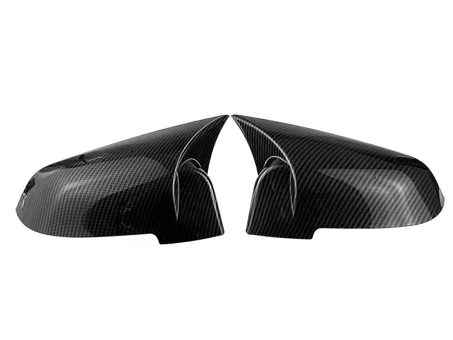 For BMW 5 6 7 Series F10 F11 F18 F07 F12 F13 F06 F01 F02 Car Rearview Side Mirror Cover Wing Cap Sticker Exterior Door Case Trim