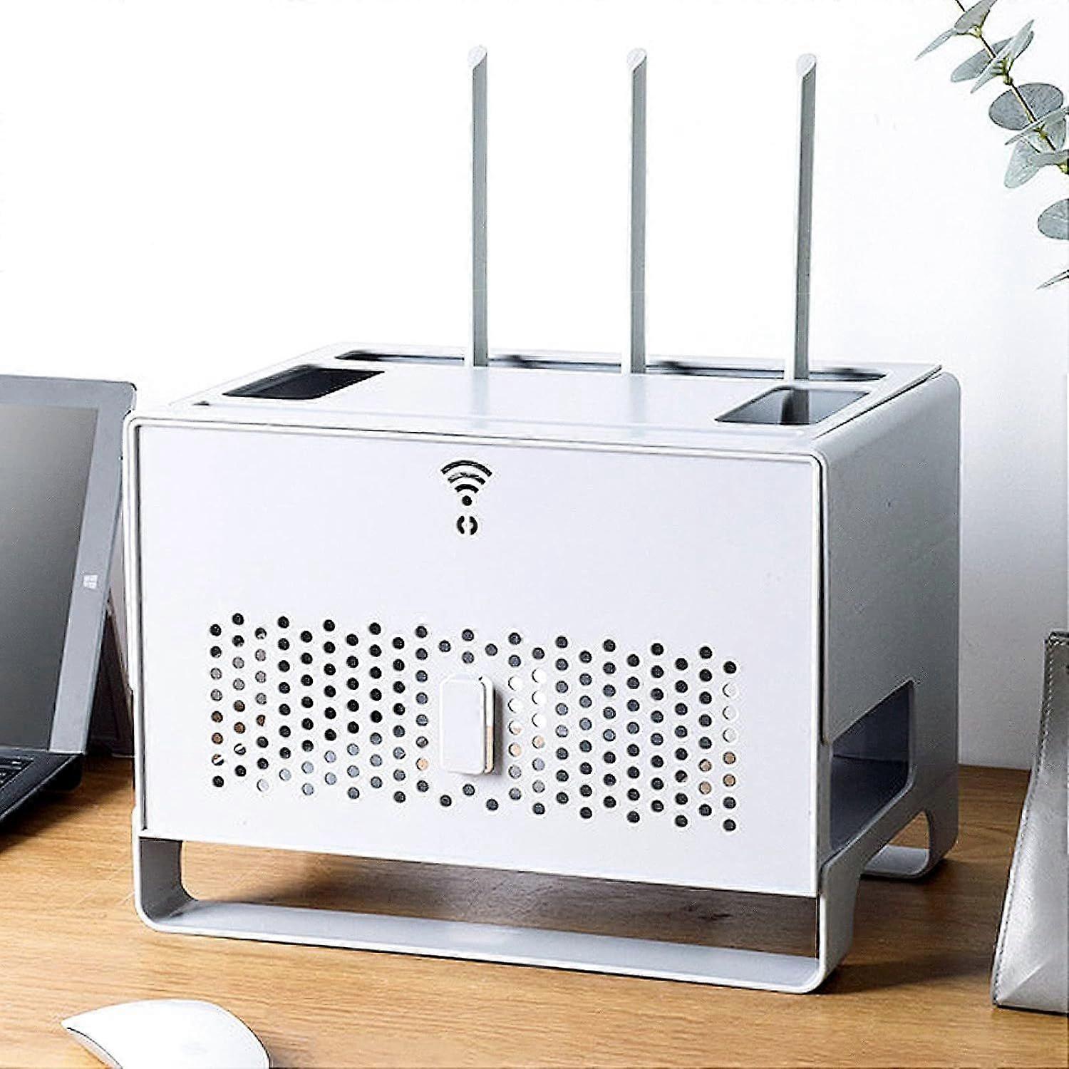 2025 Latest Model  Router Storage Boxes Multi-Function Set-top Box Rack TV