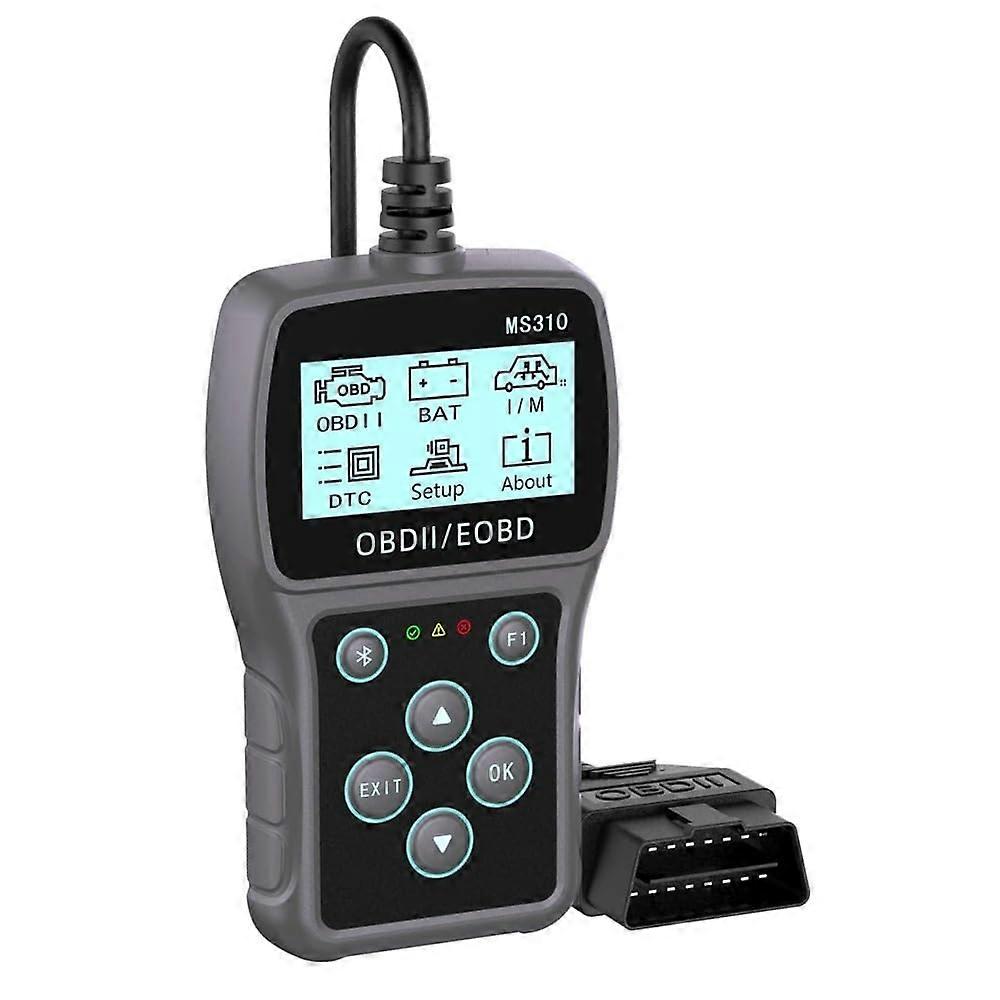 MS310 Automobile Diagnostic Instrument Car Engine Fault Code Reader CAN Tool OBD II Scanner LCD OBD2/EOBD for All OBD2 Vehicles Since 1996er